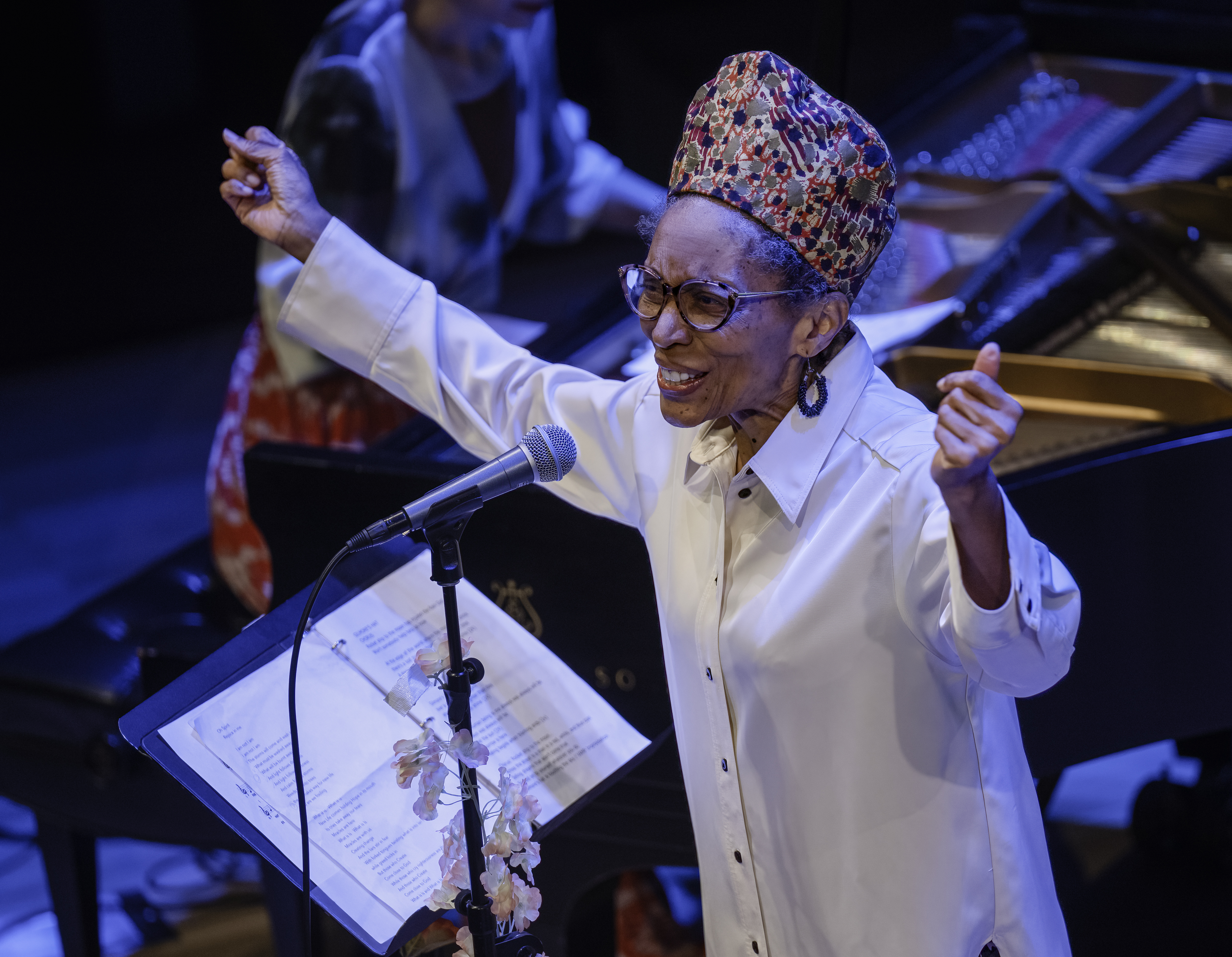 Leena Conquest with Raining on the Moon Celebrating William Parker at the Vision Festival 2024
