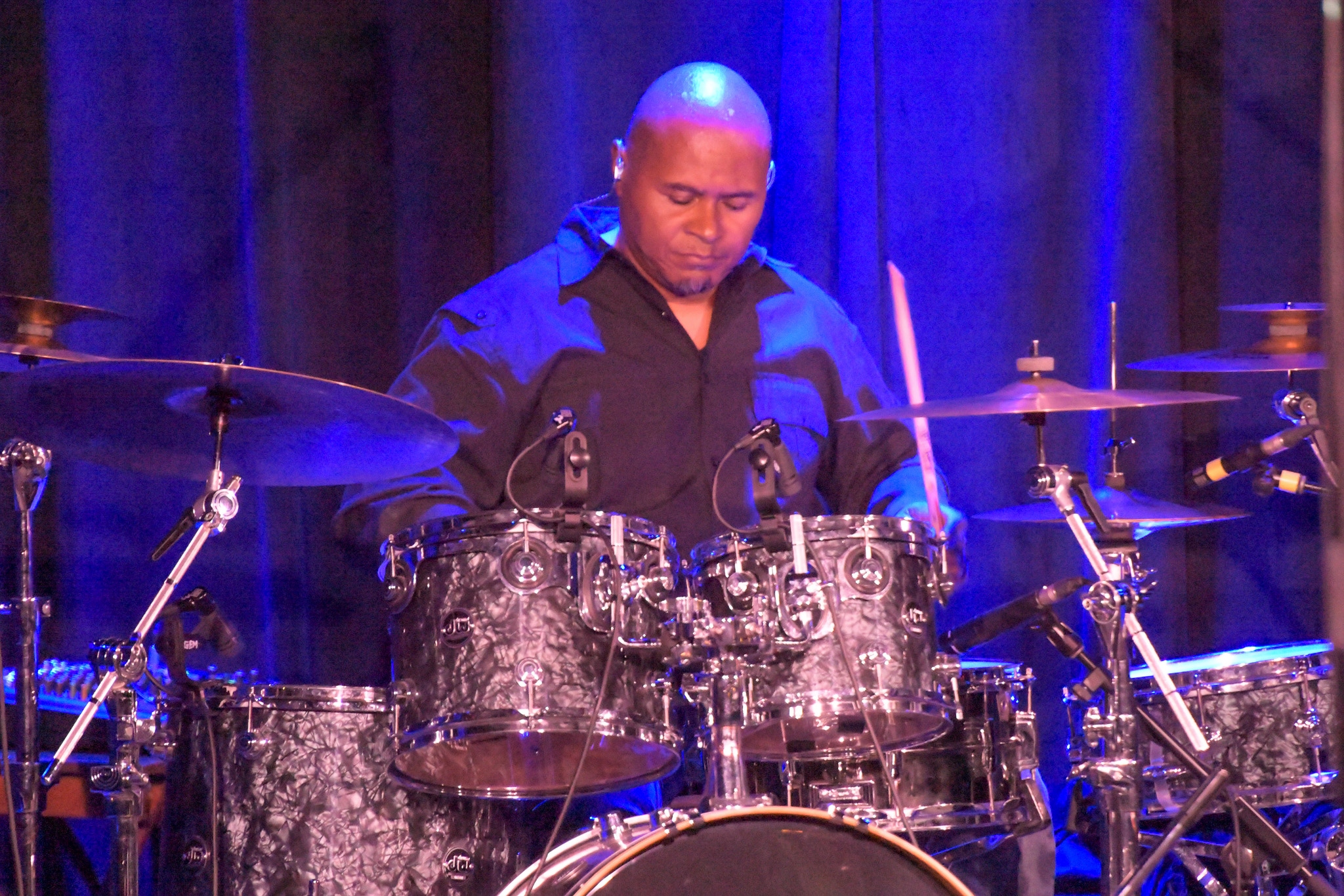 Luther Collins - drums
