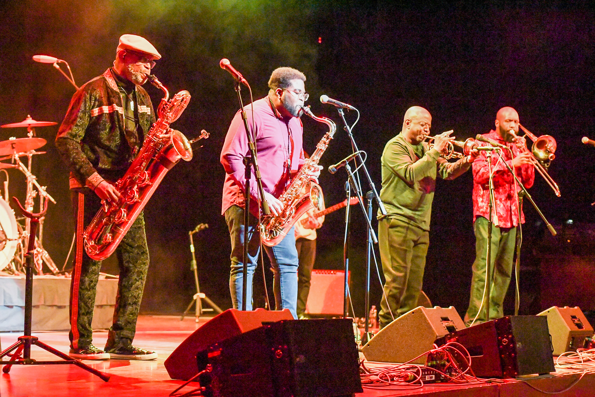 Dirty Dozen Brass Band, CNU/Diamonstein Concert Hall, Newport News VA, Paul Greiner