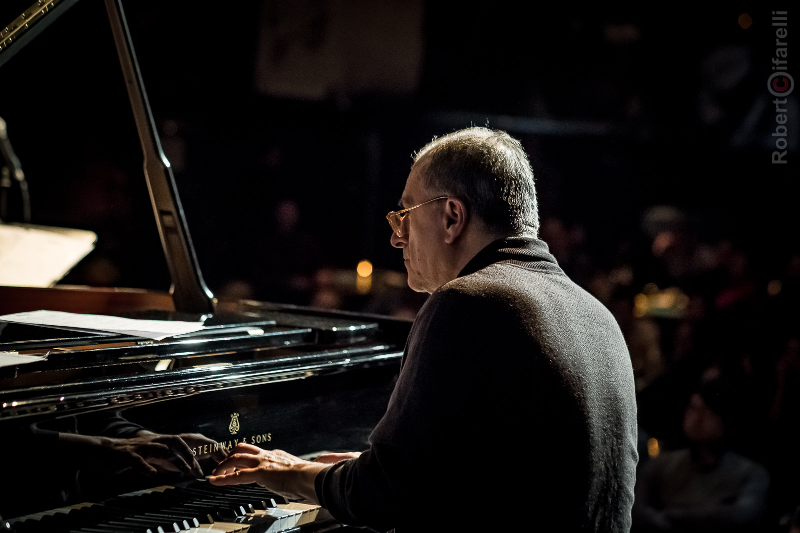 Enrico Pieranunzi Fly Trio at Bluenote in Milan