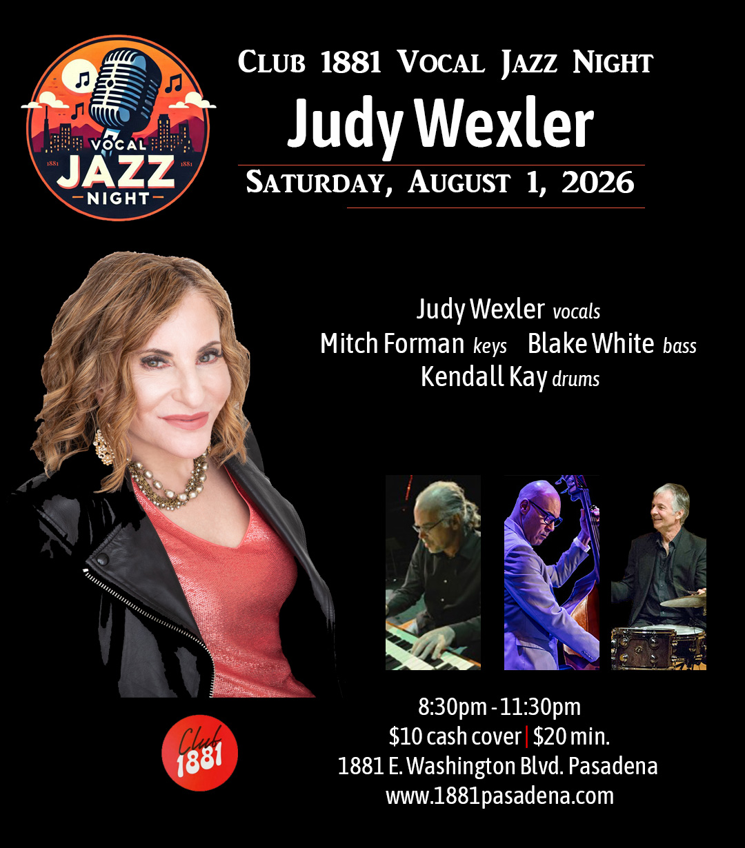 Judy Wexler Qtet feat. Mitchel Forman — jazz photo by Judy Wexler | All About Jazz