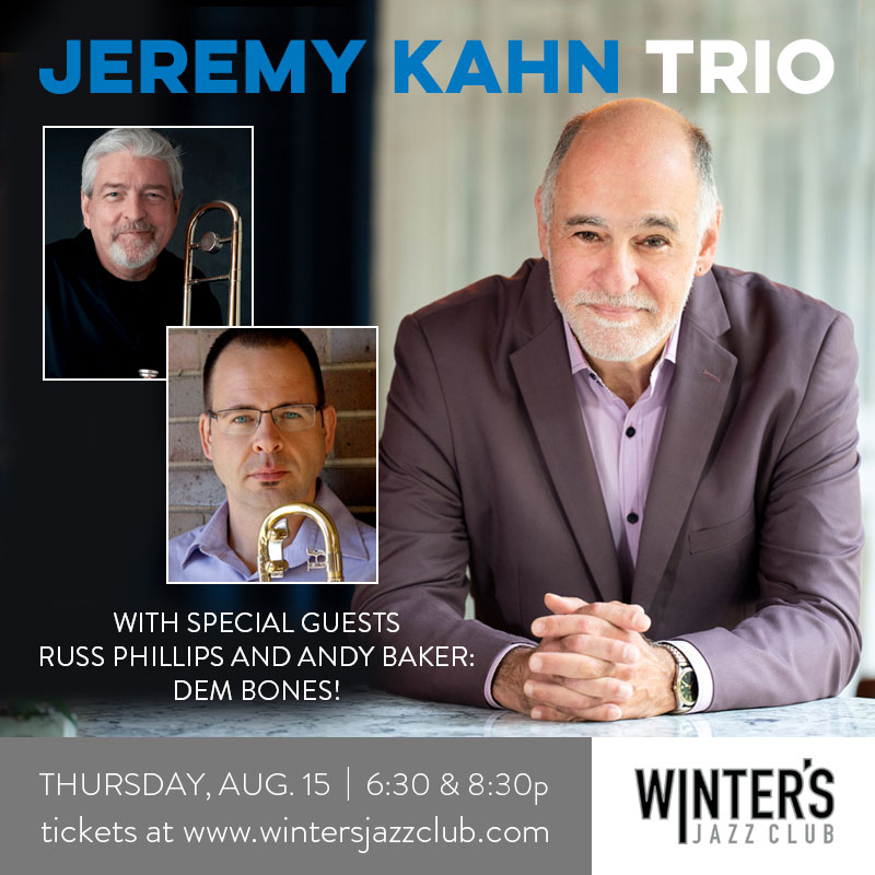 Jeremy Kahn Trio With Special Guests Russ Phillips And Andy Baker — jazz photo by Scott Stegman | All About Jazz