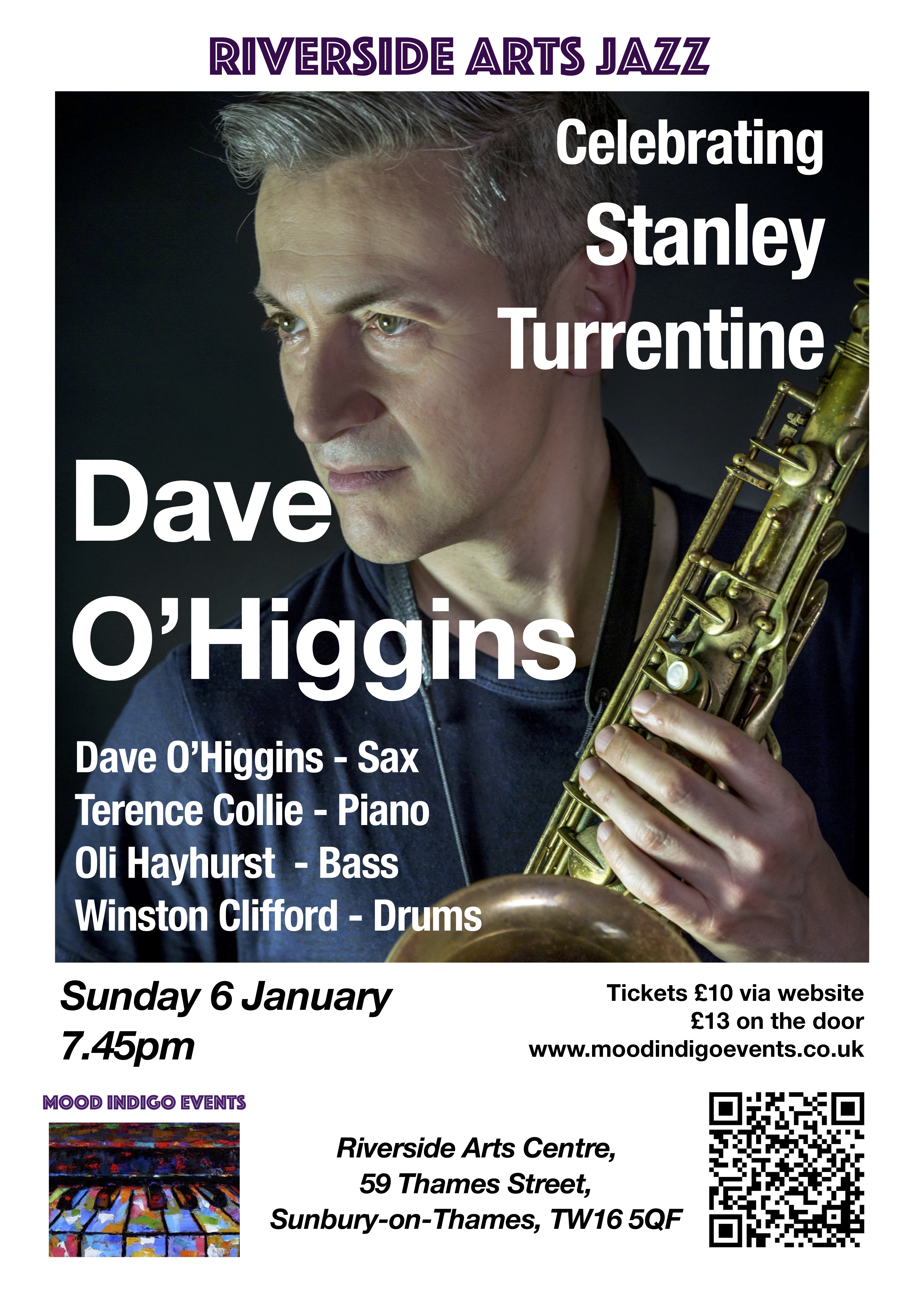 Dave O'higgins, Celebrating Stanley Turrentine