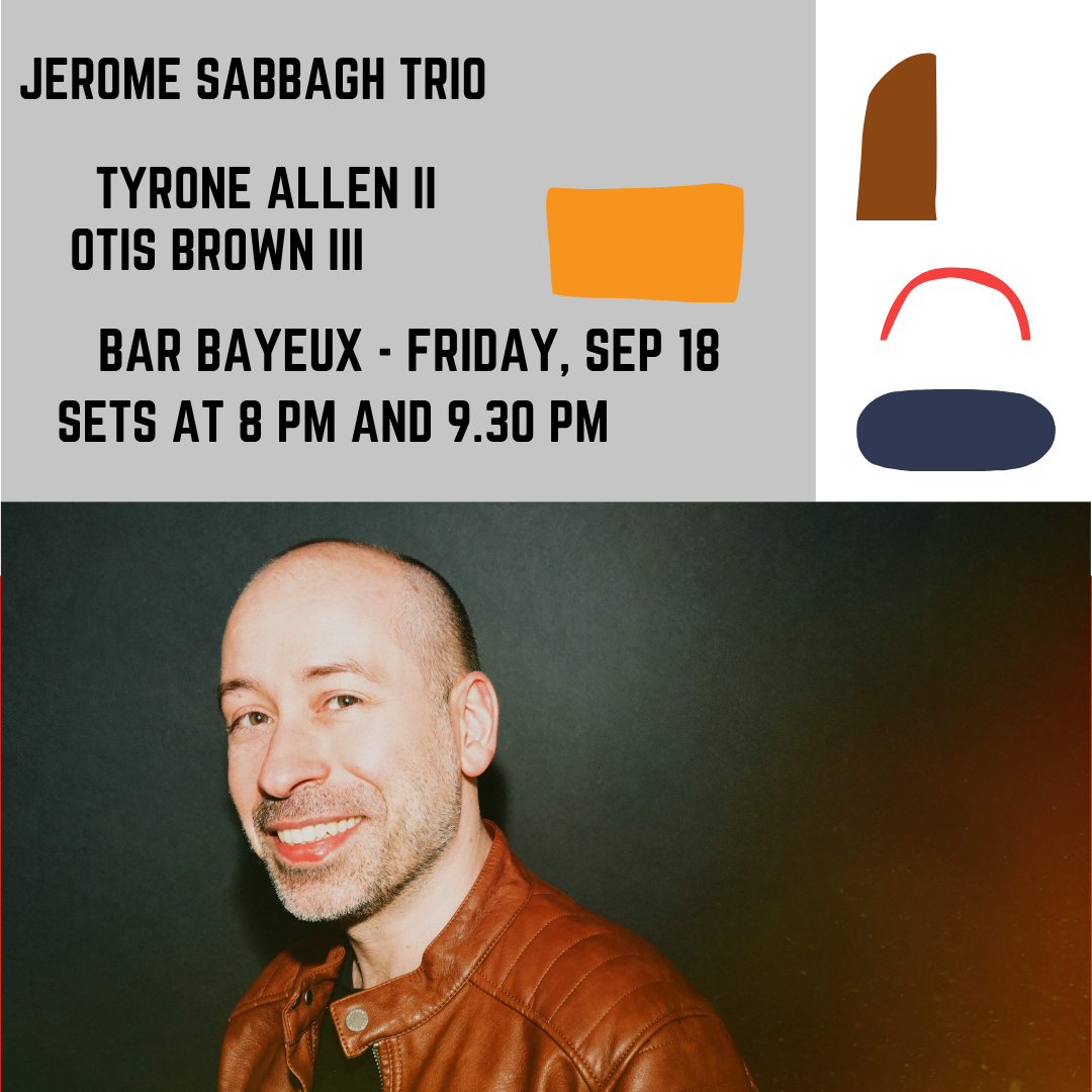 Jerome Sabbagh Trio — jazz photo by Jerome Sabbagh | All About Jazz