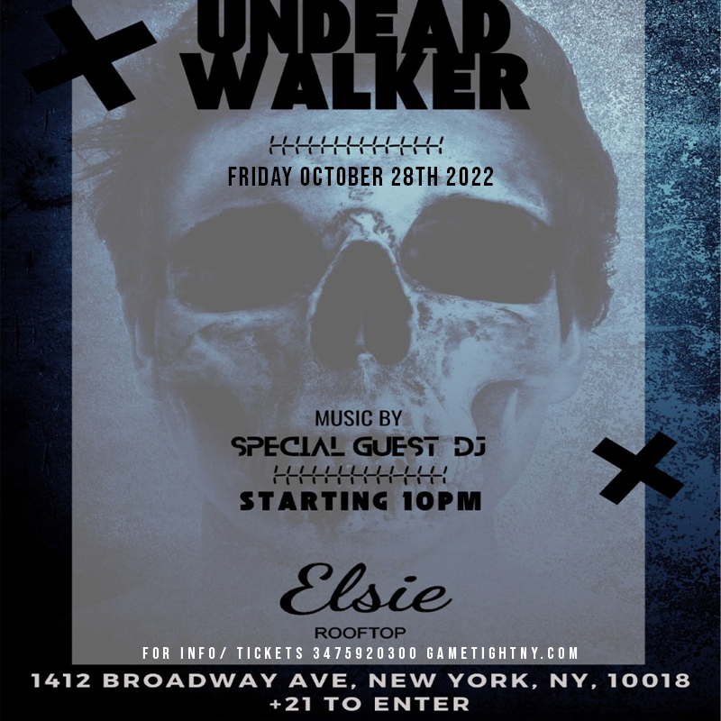 Elsie Rooftop Nyc Halloween Party General Admission 2022