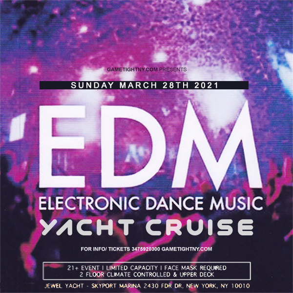 Edm Sunset Yacht Party Sunday Funday Cruise At Skyport Marina 2021