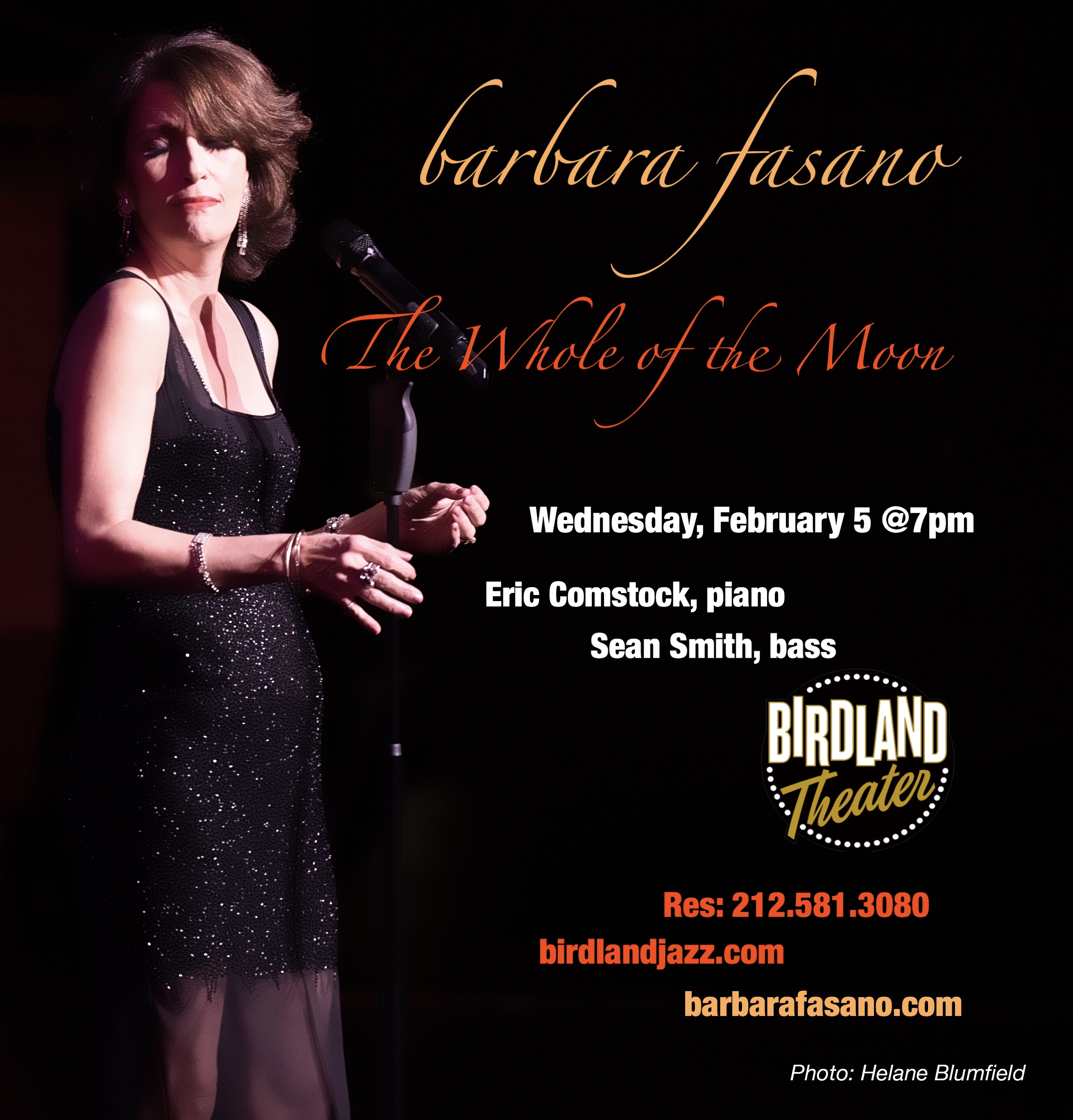 Barbara Fasano Trio at Birdland