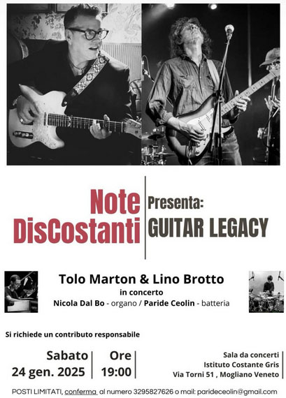 GUITAR LEGACY feat. TOLO MARTON & LINO BROTTO