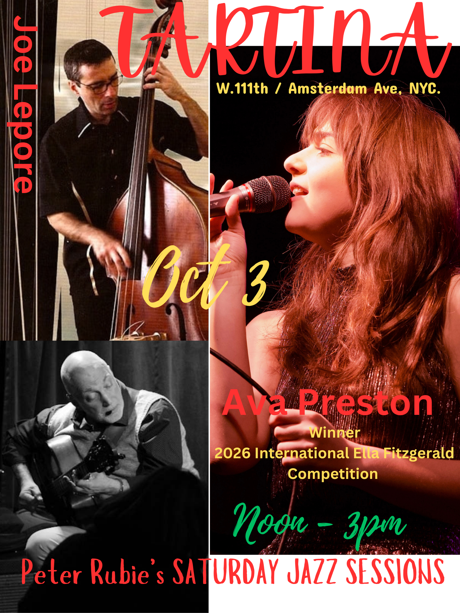 Peter Rubie's Saturday Tartina Jazz Sessions — jazz photo by Peter Rubie | All About Jazz