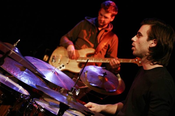 Alexandre Babel and Nicolas Brunner with "Liquid Groovement" at the Sud Des Alpes, Amr, Geneva, Switzerland, 2005