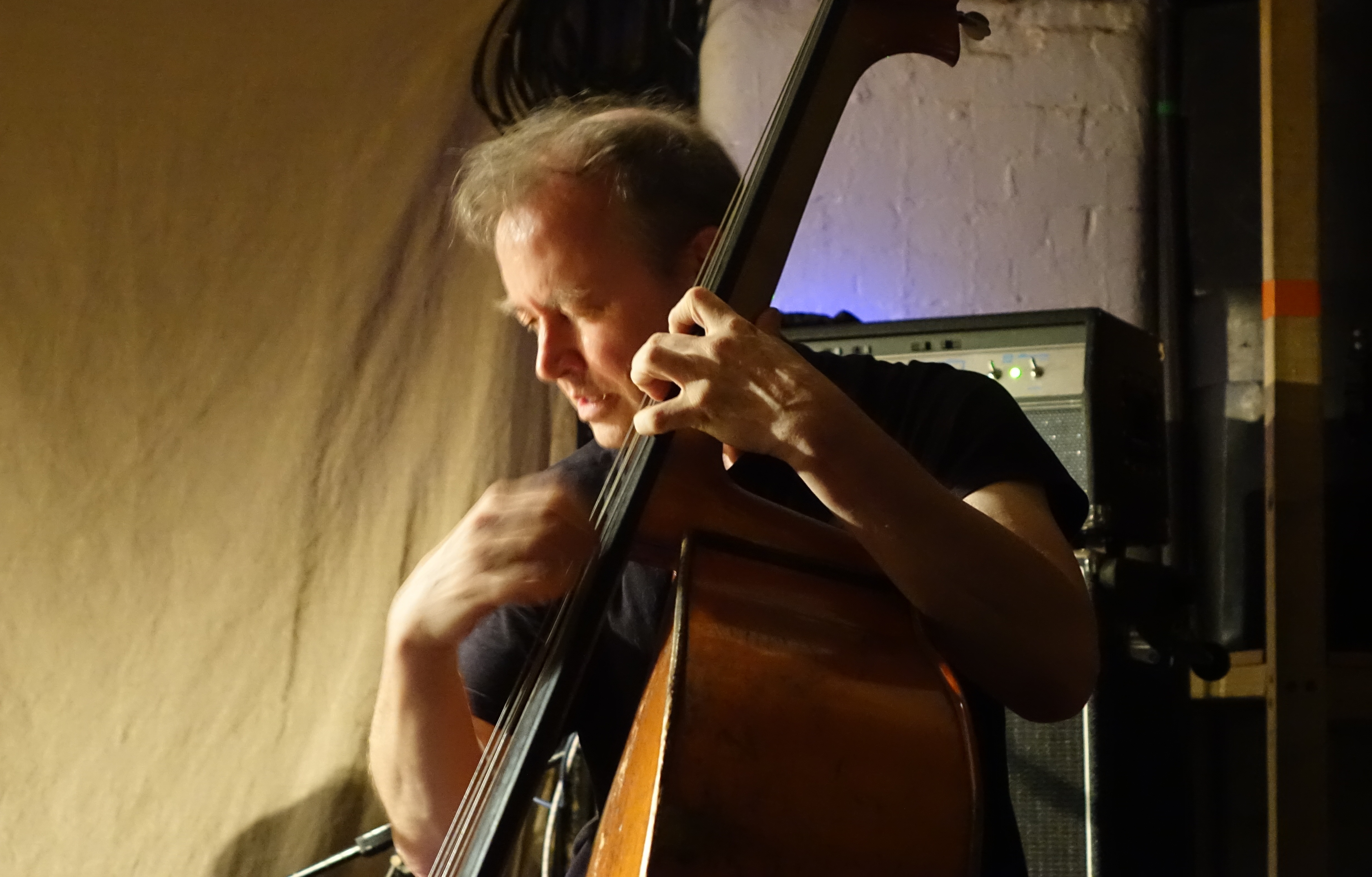 John Edwards at Cafe Oto, London in May 2019