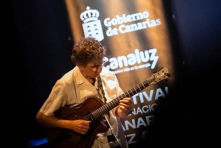 Oscar Peñas at Canaria Jazz i Más, 2021