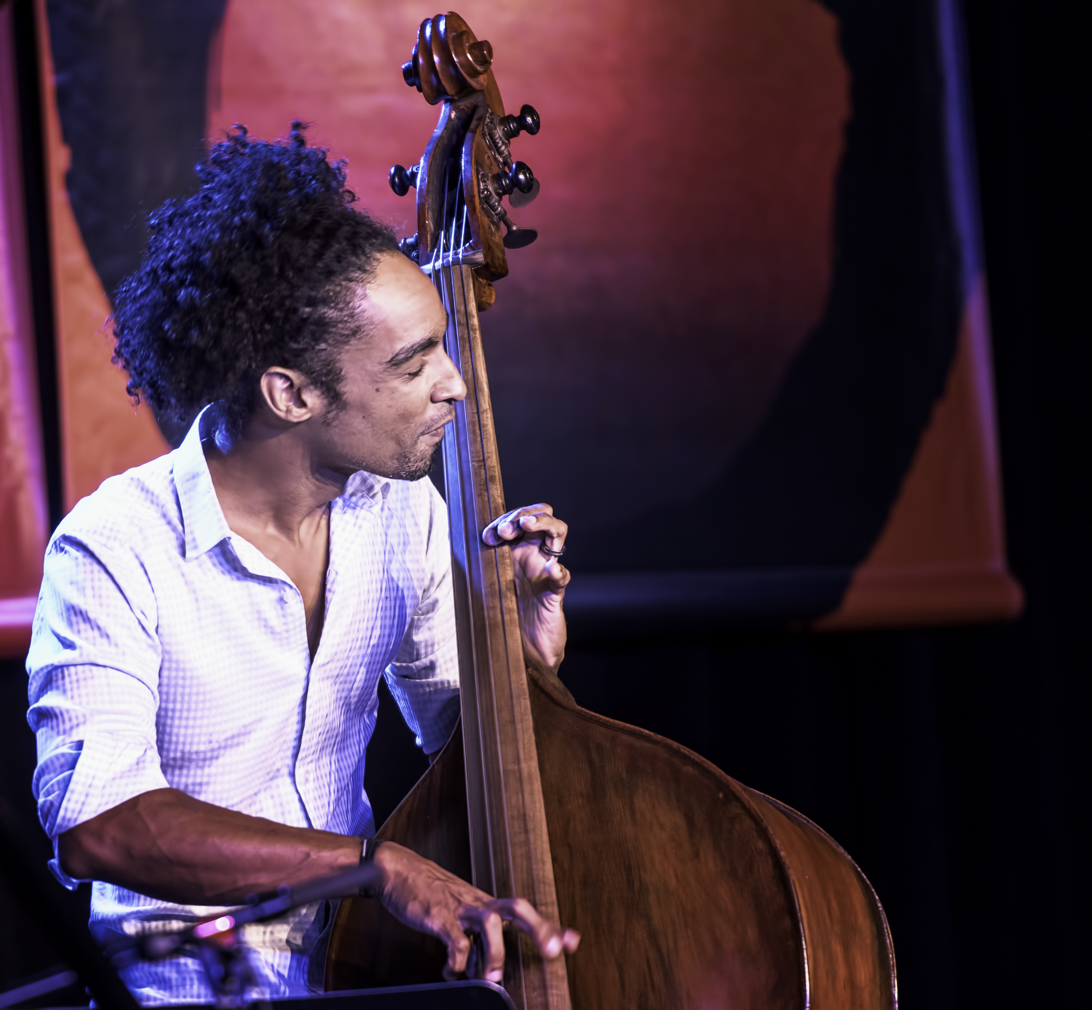 Kris Funn with the Sean Jones Quartet at the Monterey jazz Festival 