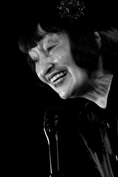 Sheila Jordan with "Sheila Jordan & le Trio Fort,Believe in Jazz" at the Amr, Sud Des Alpes, Geneva, Switzerland, 2005