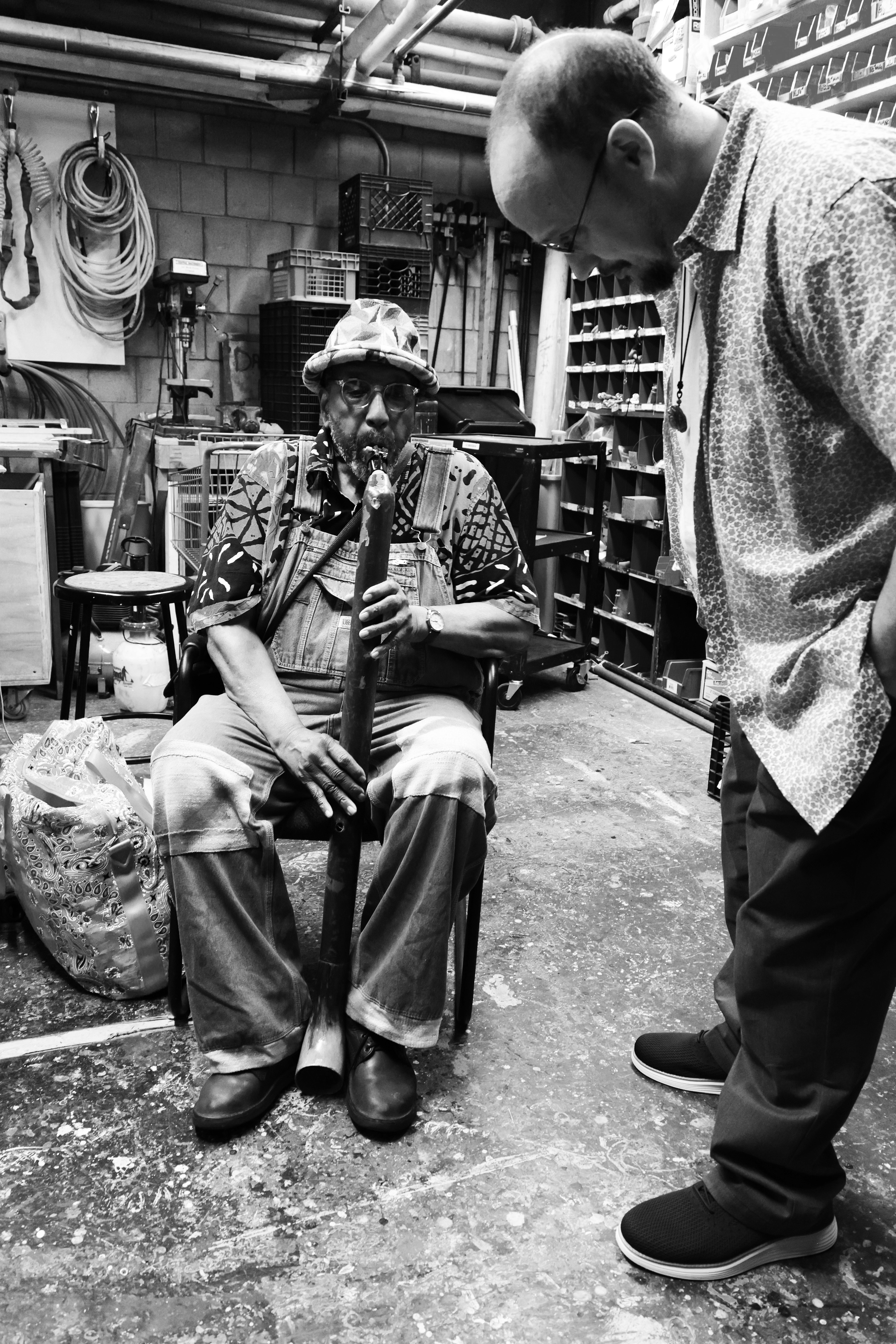 William Parker - Matt Lavelle — jazz photo by Luciano Rossetti | All About Jazz