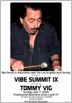 Tommy Vig (Vibe Summit IX Poster)