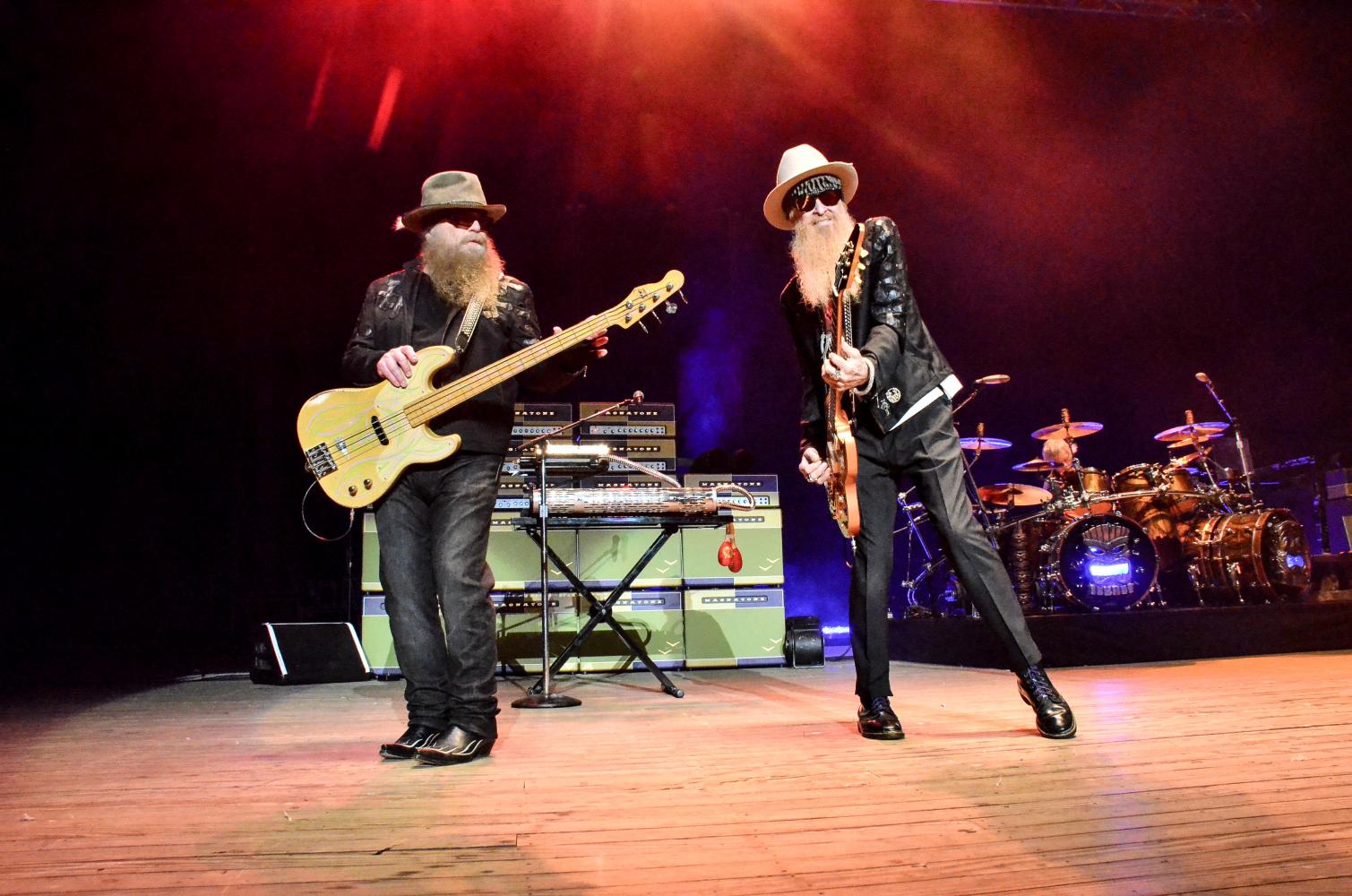 ZZ Top at Nikon at Jones Beach on 9-9-2016.