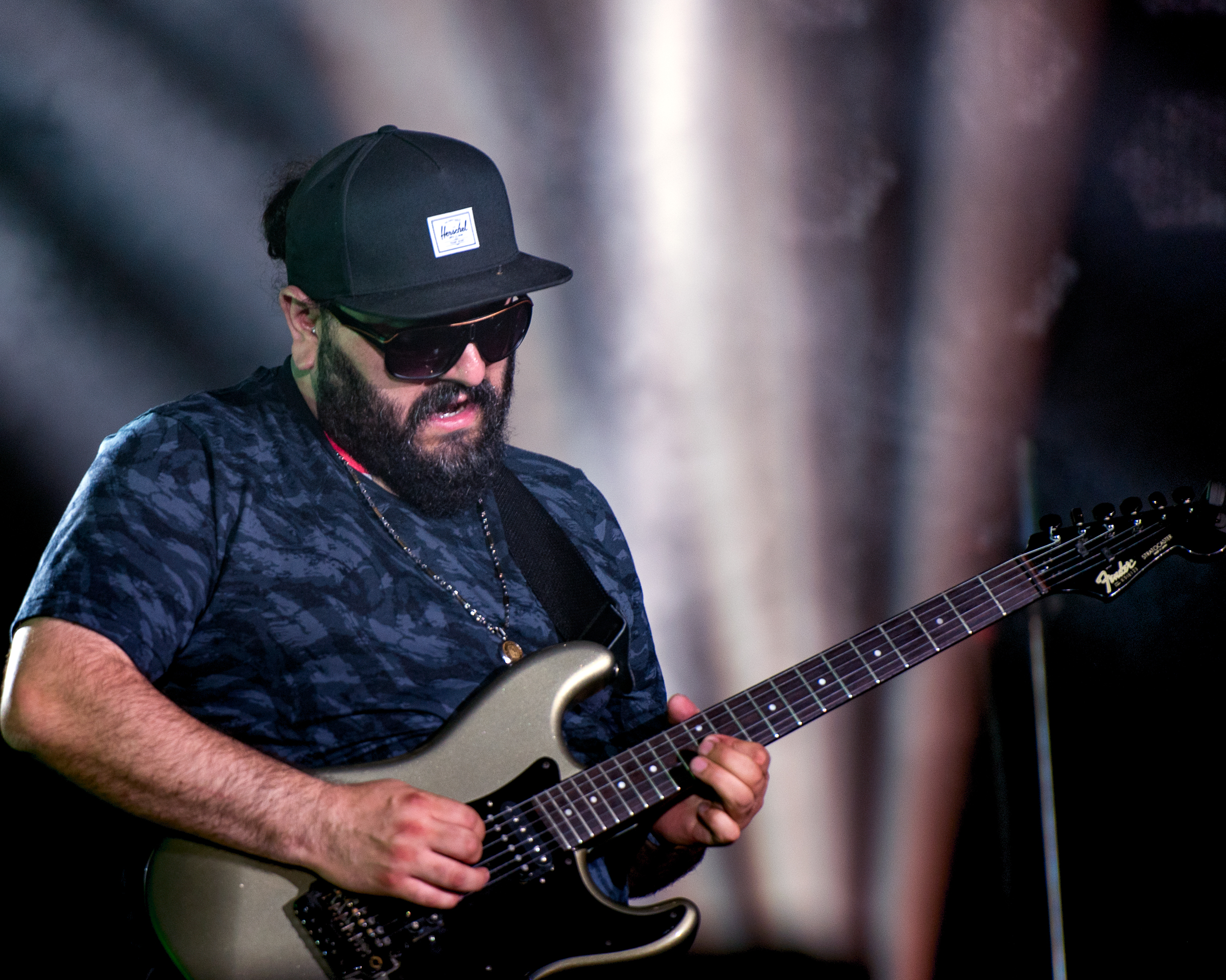 Ali with Nomadic Massive at The Montreal International Jazz Festival 2018