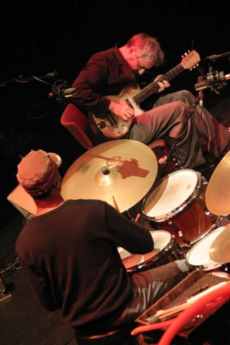 Chad Taylor and Marc Ribot Spiritual Unity" at the Amr Jazz Festival, Alhambra, Geneva, Switzerland, 2005