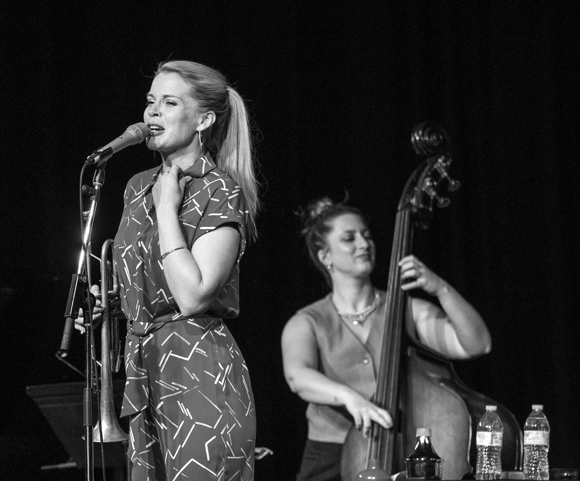 Bria Skonberg Quartet at the Perry Pavilion