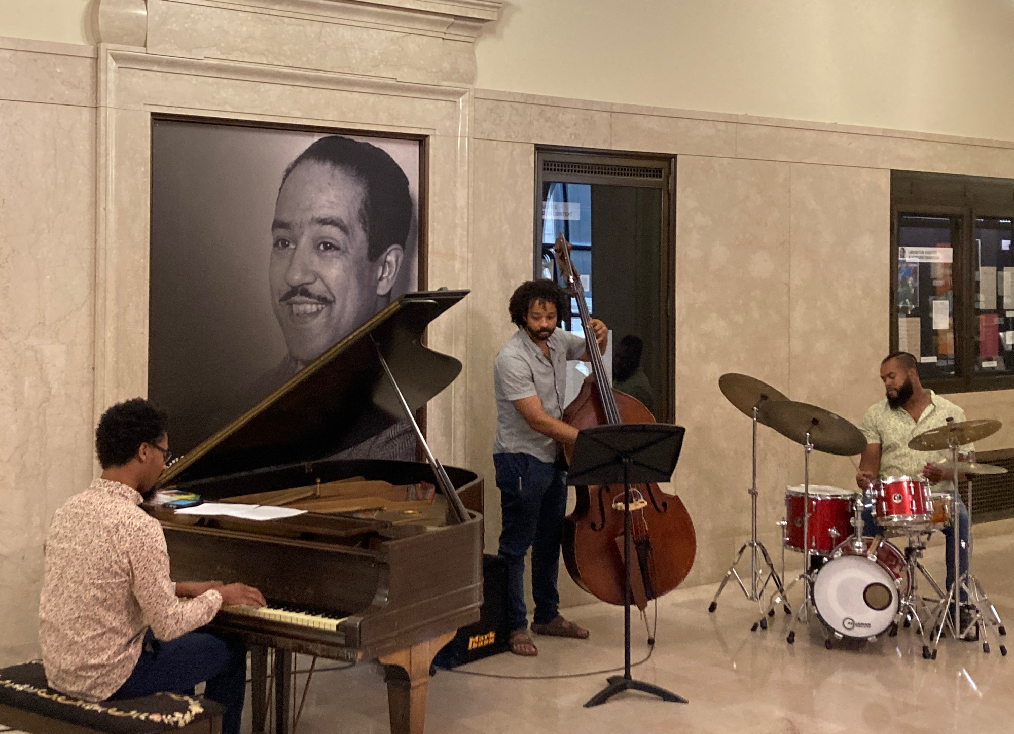 Theron Brown Trio at the Cleveland Public Library