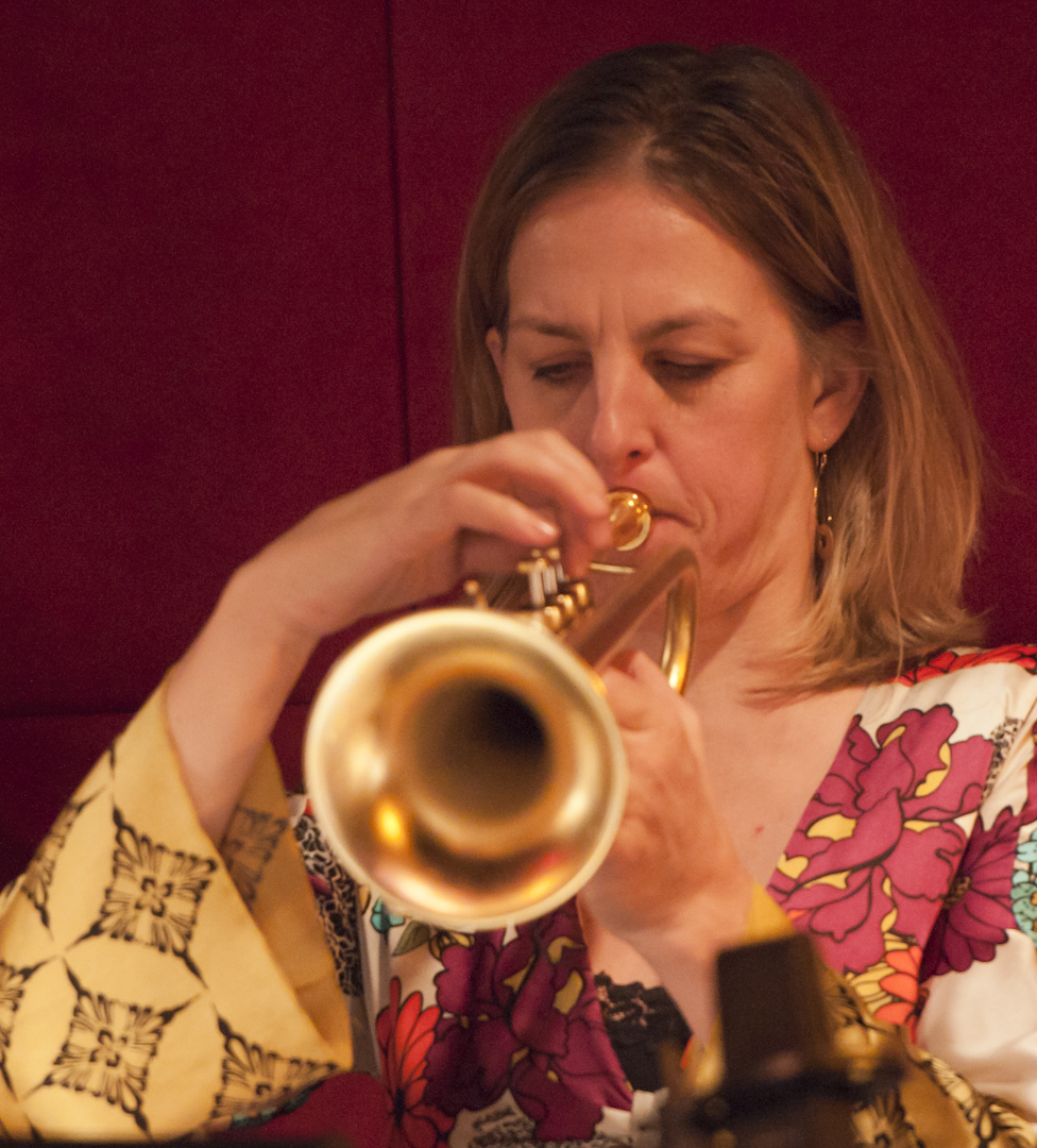 Ingrid Jensen with the Maria Schneider Orchestra at the Jazz Standard