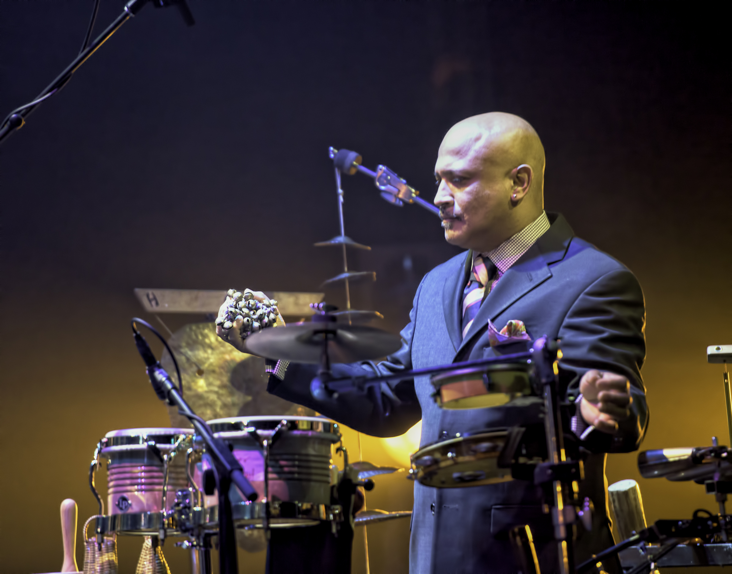 Rolando Morales-Matos with Ron Carter at the Montreal Jazz Festival 2015