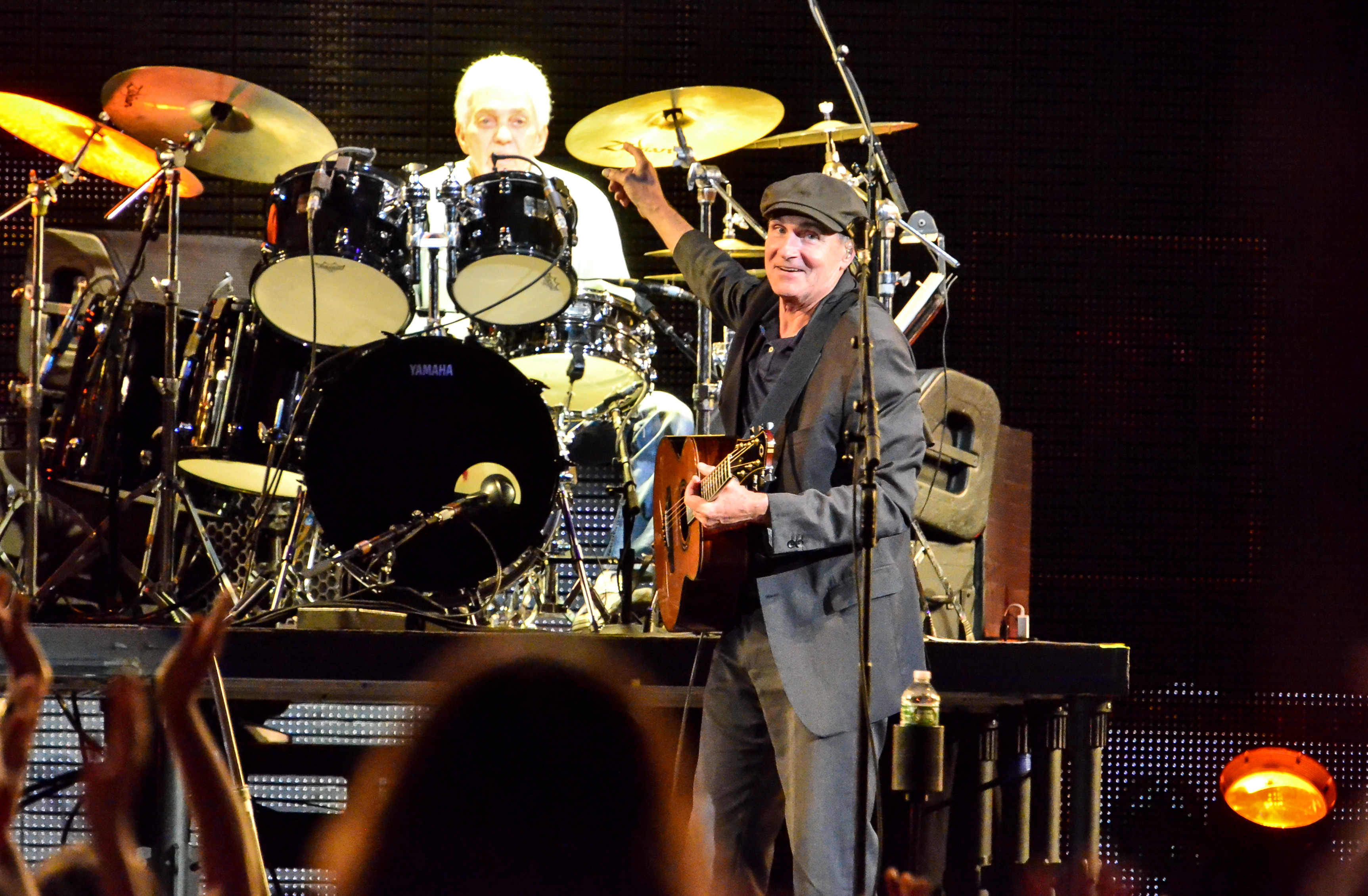 James Taylor at the Prudential Center in Newark, NJ.