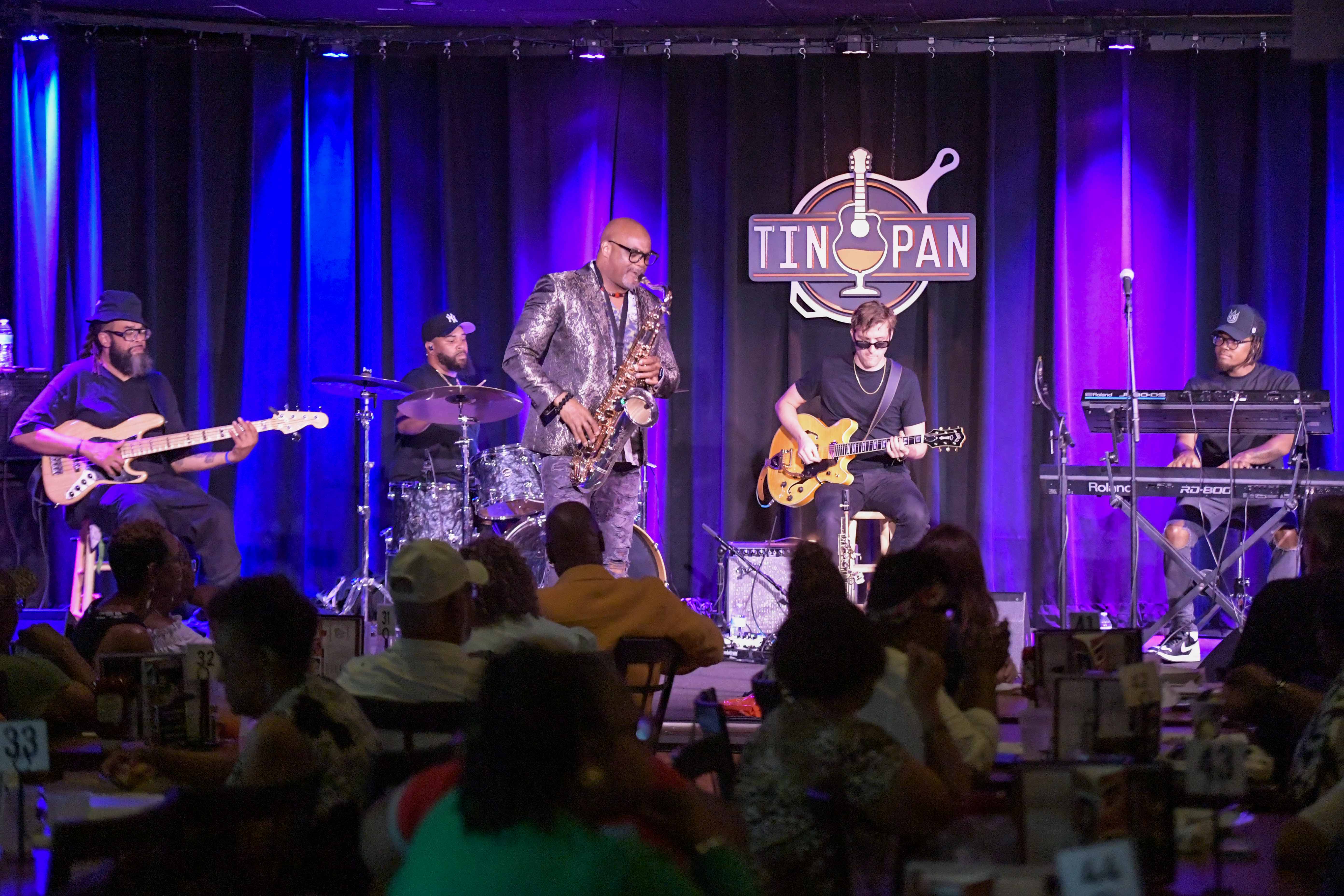 Marcus Adams-tenor/soprano/vocals, Kurt Broudie-base, James Copeland-drums, Brandon Pinchbik-keyboards, Sam Radecki-guitar
