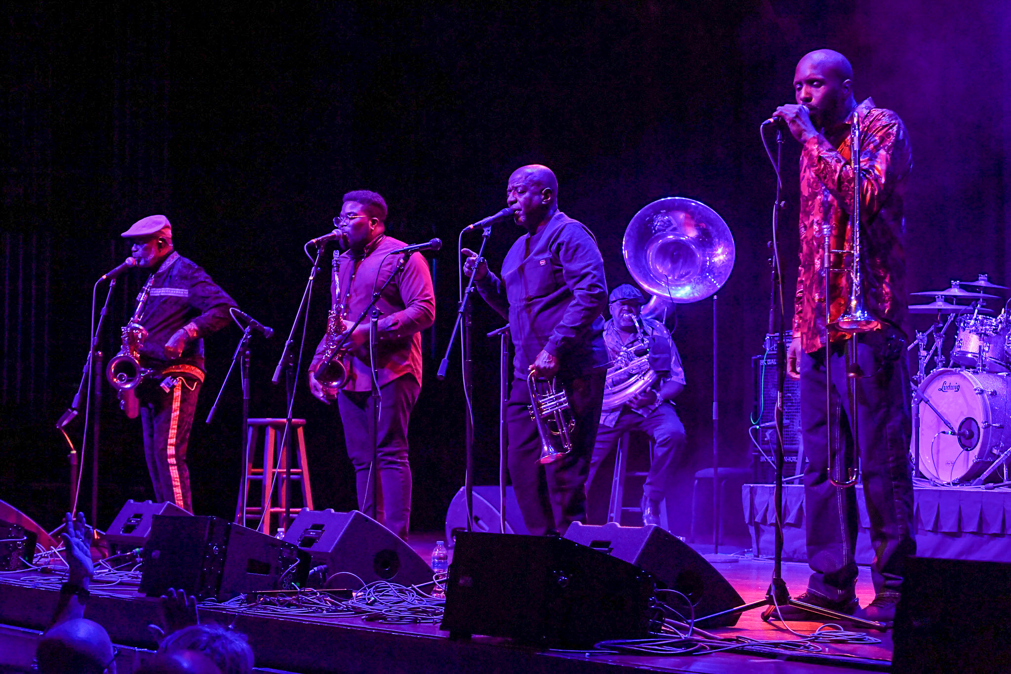 Dirty Dozen Brass Band, CNU/Diamonstein Concert Hall, Newport News VA, Paul Greiner