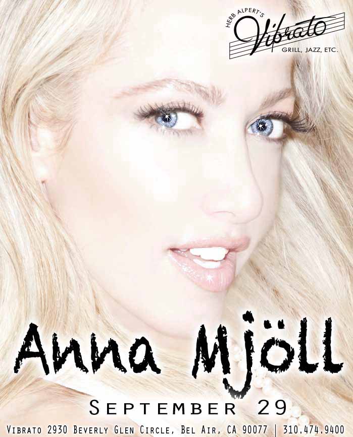 Miss Anna Mjöll, Icelandic Jazz Singing Sensation