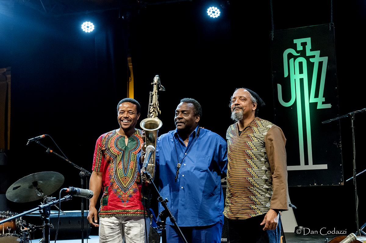 David Murray trio at Sant'Anna Arresi jazz Festival 2018