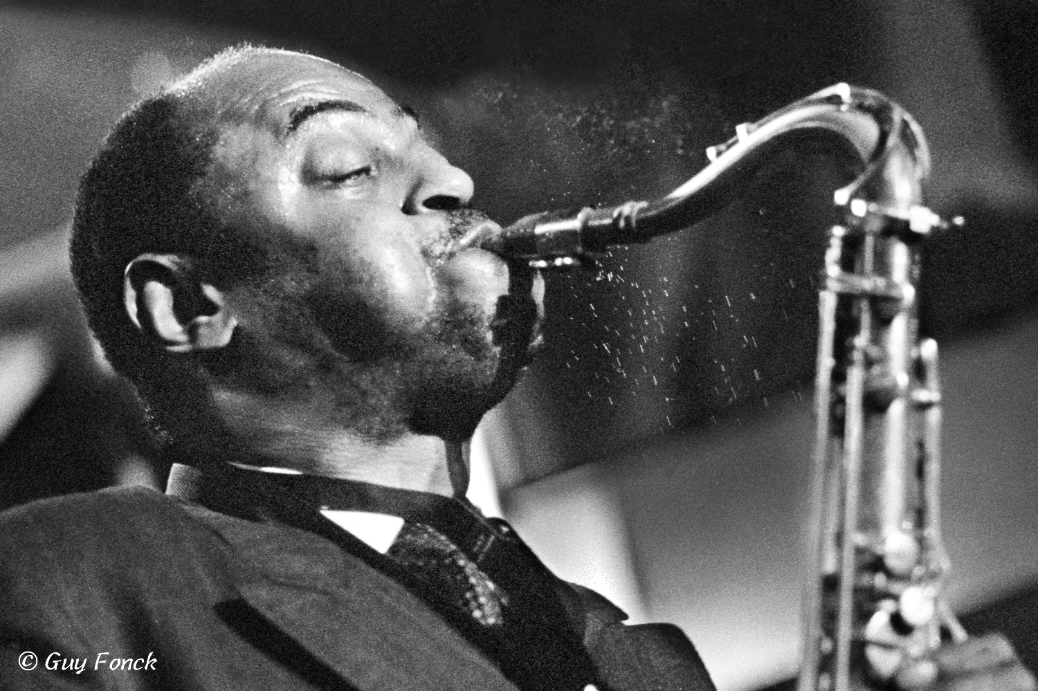 Archie Shepp 1988 — jazz photo by Guy Fonck | All About Jazz