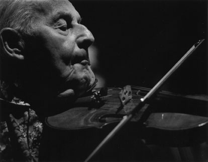 Stephane Grapelli at the Monterey Jazz Festival 1995