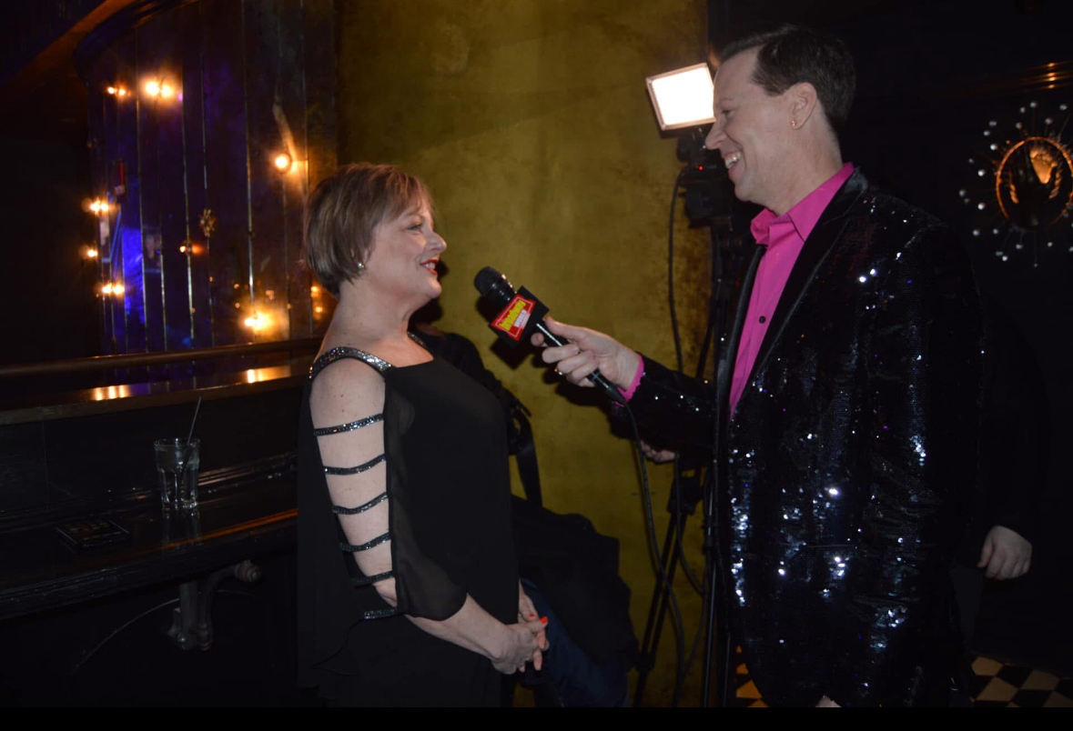 Interview at MAC Awards for Broadway World