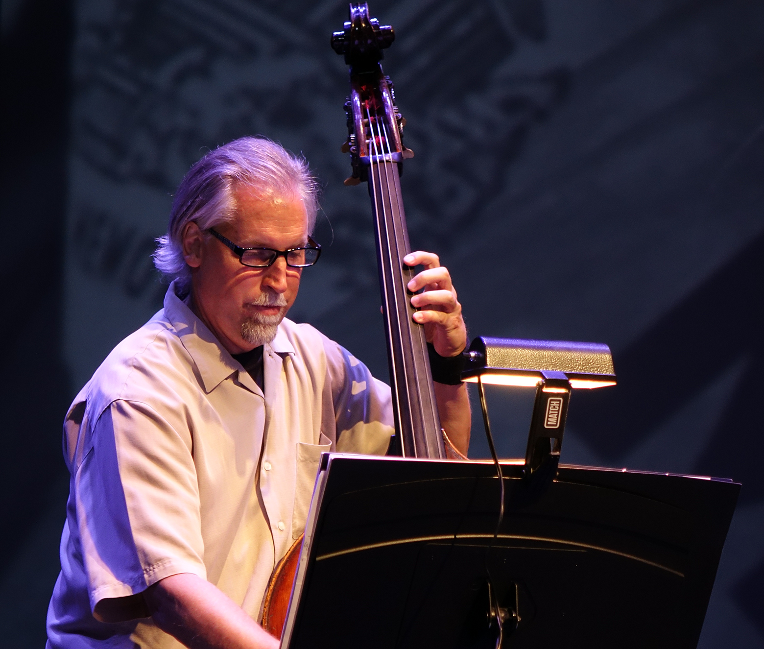 John Lindberg with Golden Quartet at Match 2017