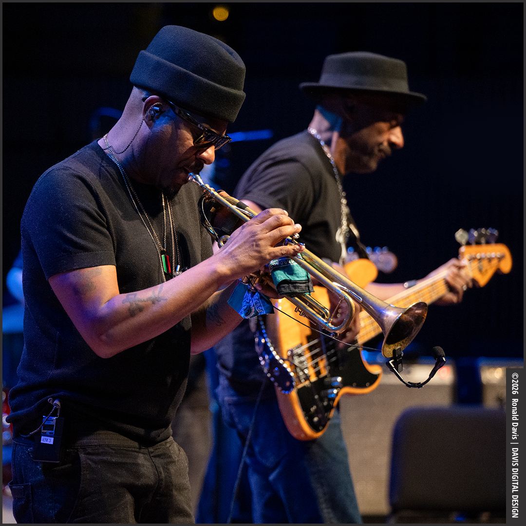 Russell Gunn & Marcus Miller at SFJAZZ — jazz photo by Ronald Davis | All About Jazz
