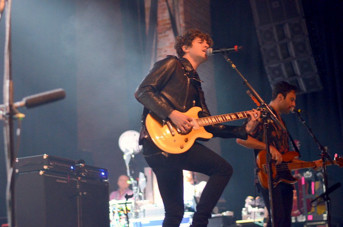 the Kooks at the Paramount in Huntington, ny on 10-9-14.