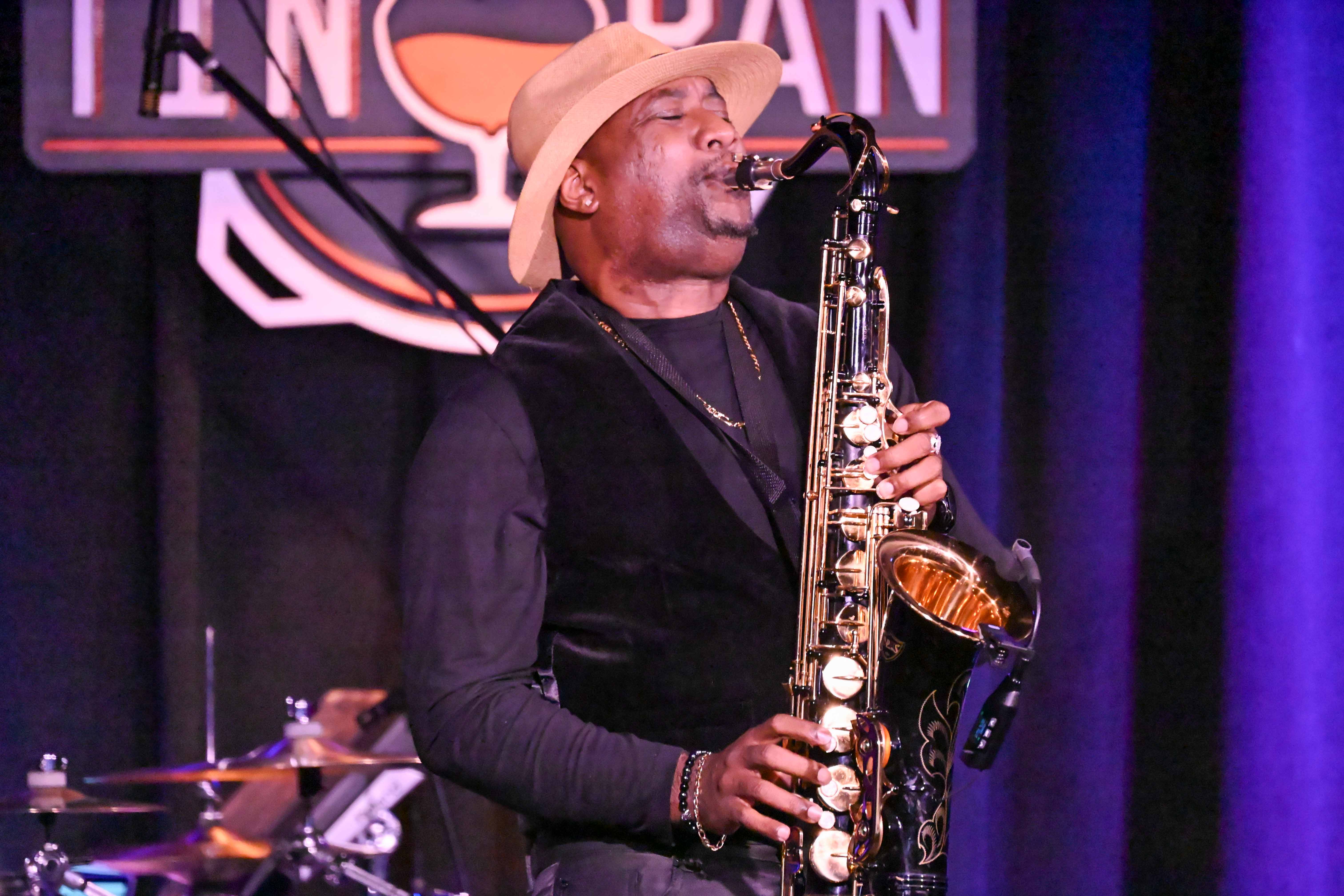 Tony Exum Jr - tenor & soprano sax