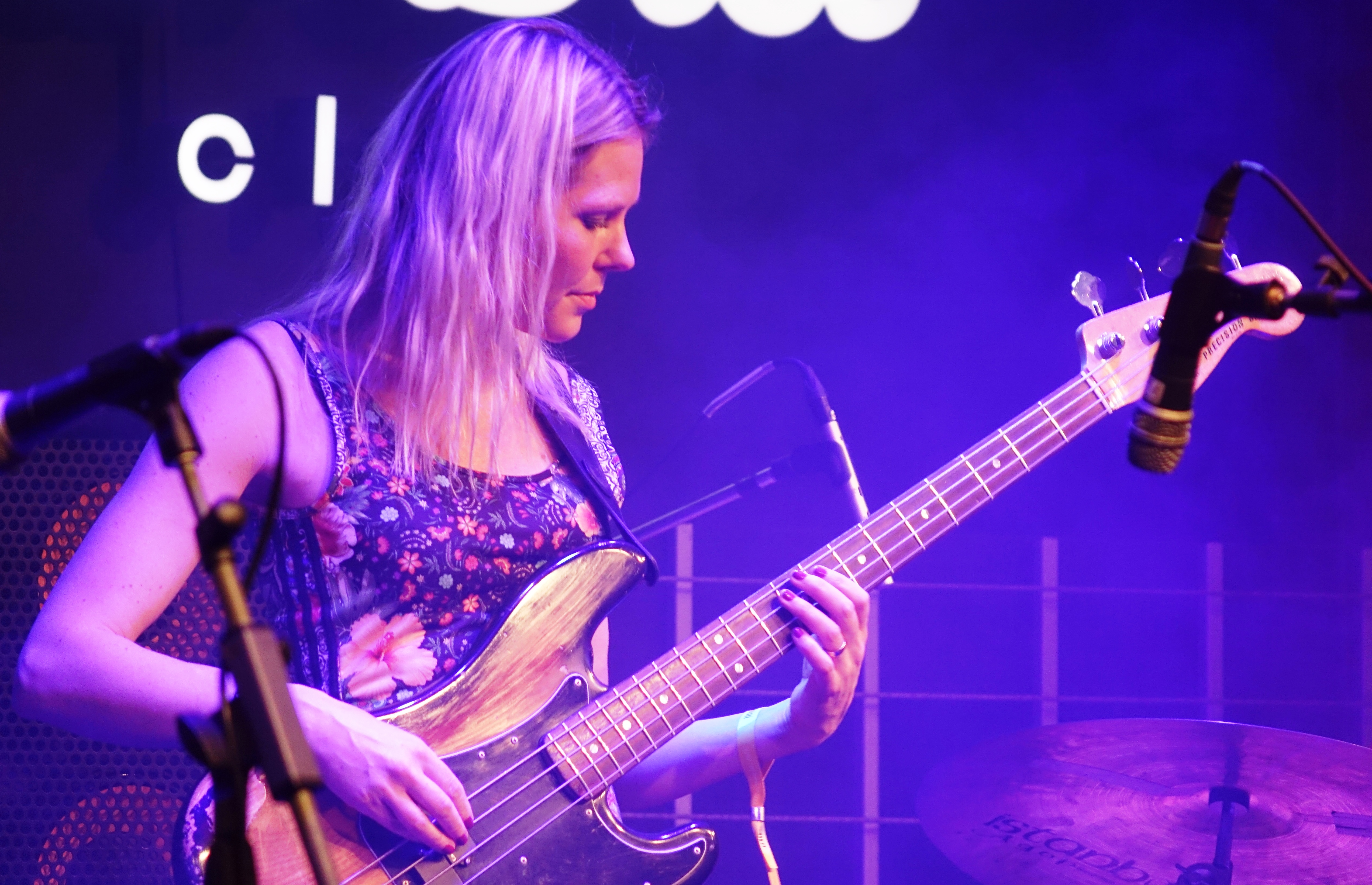 Annika Törnqvist at Vilnius Mama Jazz Festival in November 2017