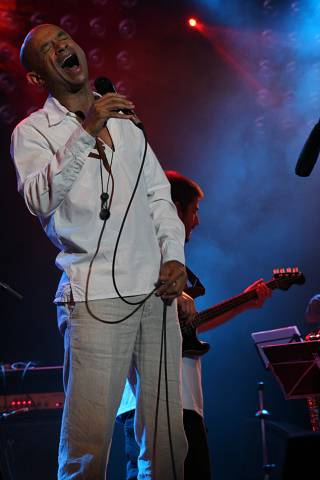 Ernie Odoom with "Lebocal" at the Parc la Grange, Musiques En Ete, Geneva,Switzerland,2005