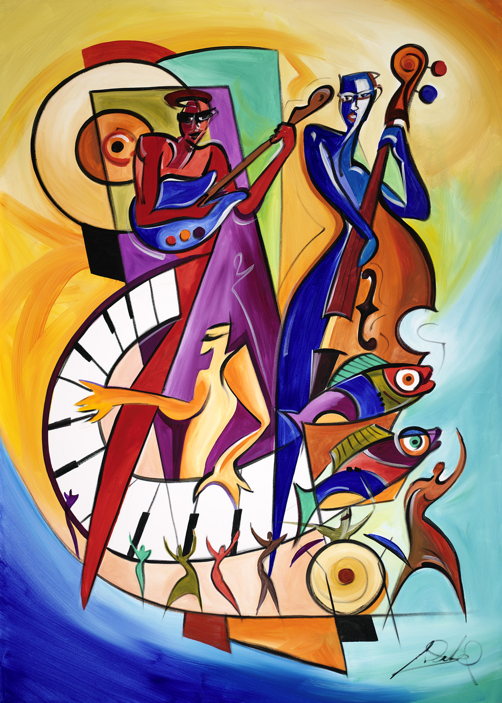 2011 Seabreeze Jazz Festival Poster Art