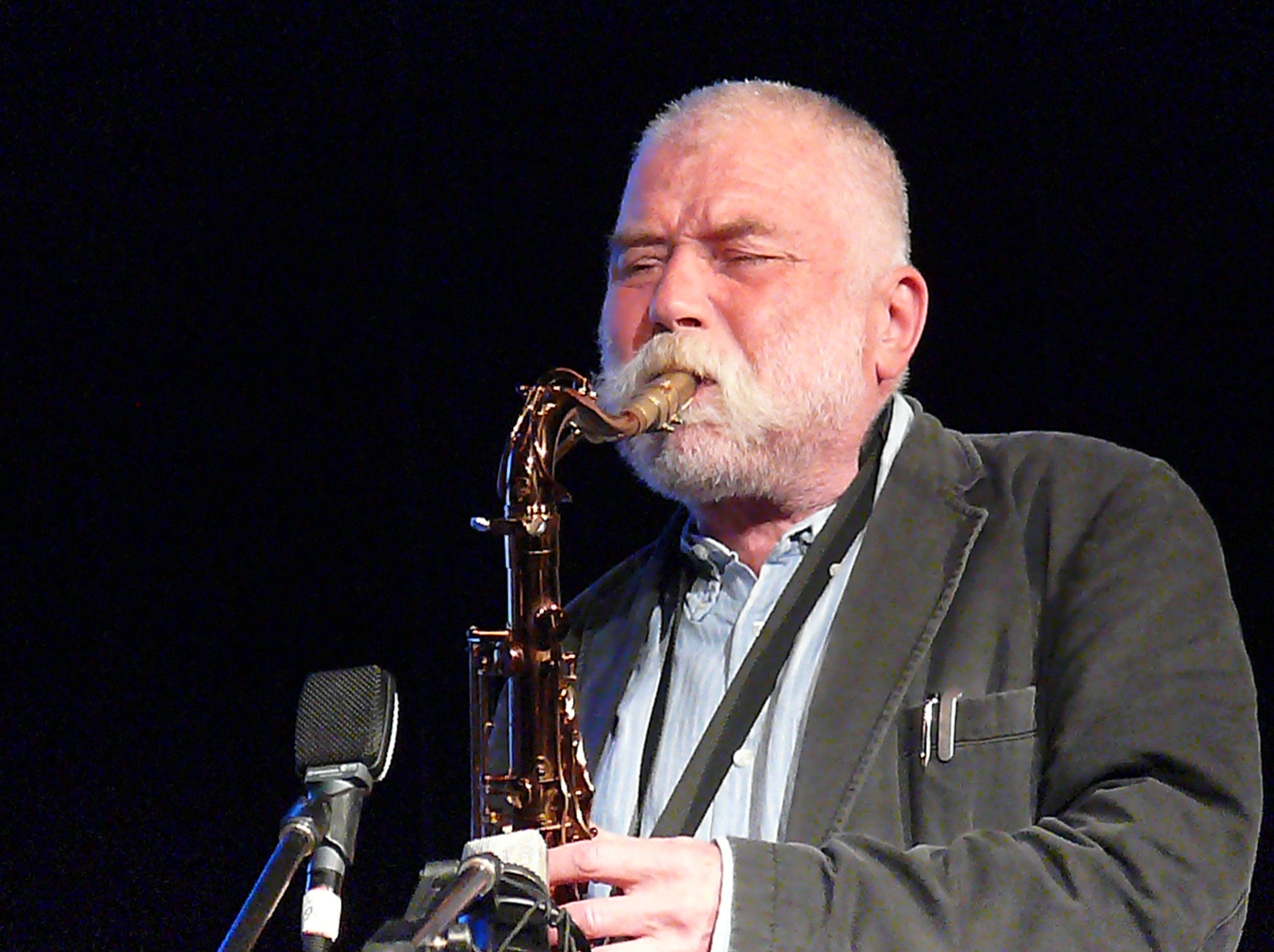 Peter Brotzmann at Vision Festival 2011