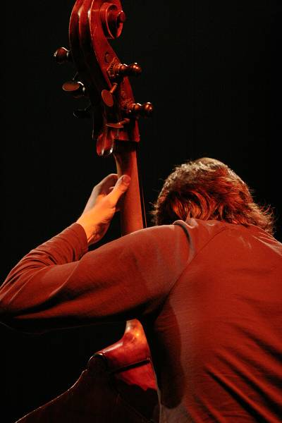 Bernardo Moreira with "Paula Oliveira & Bernardo Moreira - Lisboa Que Adormece" at the Amr Jazz Festival, Alhambra, Geneva, Swit