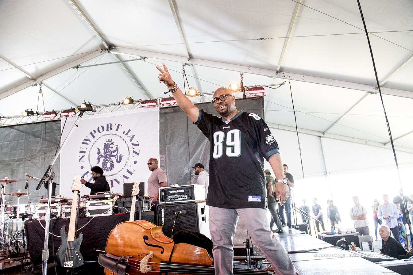 Christian Mcbride At The 2017 Newport Jazz Festival