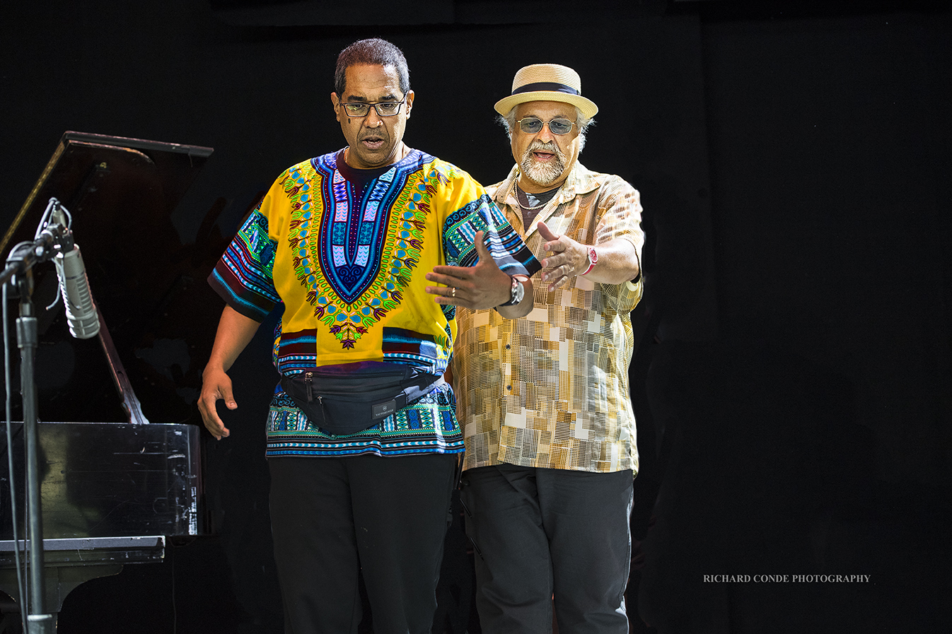 Danilo Perez and Joe Lovano at the Freihofer Saratoga Jazz Festival 2017