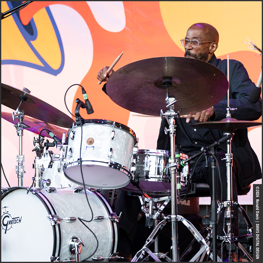 Brian Blades — jazz photo by Ronald Davis | All About Jazz