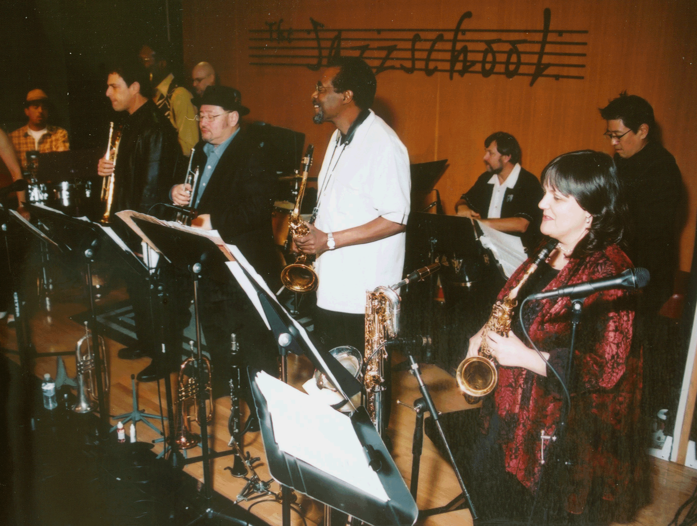 Mee-J with Wayne Wallace's Rhythm and Rhyme at the Jazz School in Berkeley