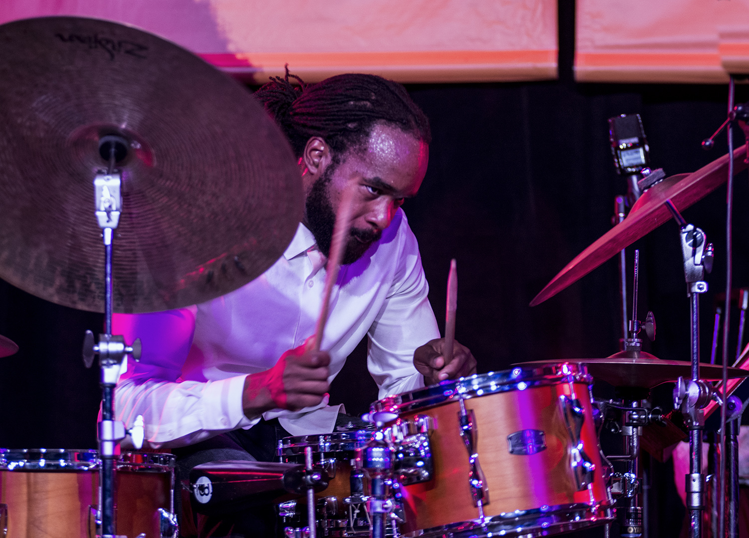 Obed Calvaire at Monterey Jazz Festival 2017