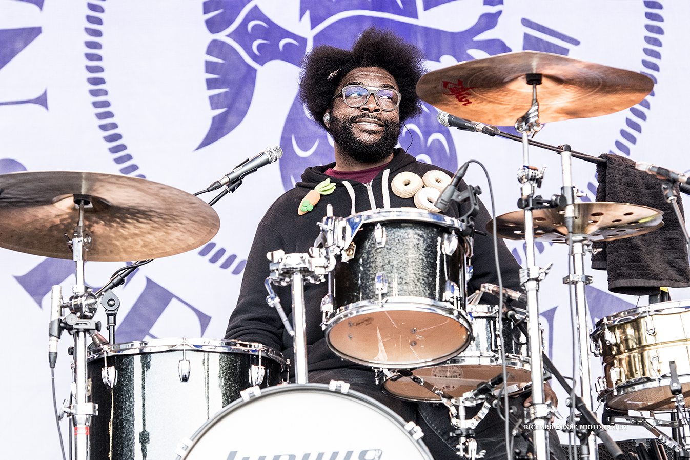 Quest Love at the 2017 Newport Jazz Festival